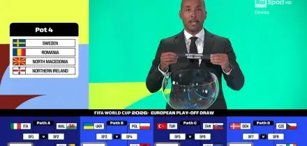 Playoff Mondiali di calcio 2026, in semifinale sarà Italia-Irlanda del Nord