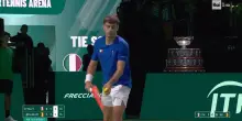 Semifinali di Coppa Davis: Cobolli-Bergs 6-3, 6-7, 7-6. Il video degli highlights