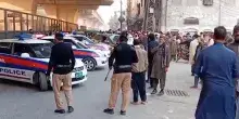 Pakistan, il luogo dell'attentato suicida nel quartier generale della Polizia federale