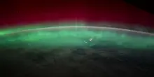 L'astronauta della Nasa filma una spettacolare aurora boreale dallo Spazio