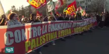A Roma in migliaia contro il riarmo e in difesa del popolo palestinese