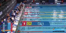 Nuoto, Europei in vasca corta: l'esaltante oro dell'Italia nella 4x50 mista mixed. Il video