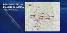 Milano-Cortina, il percorso della fiamma olimpica. Primo giorno: Roma