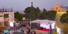 Betlemme: dopo due anni si riaccende l'albero di Natale
