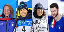 Olimpiadi invernali: i portabandiera sono Fontana-Pellegrino, Brignone-Mosaner
