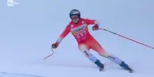 Coppa del mondo: discesa libera in Val Gardena, la gara di Marco Odermatt