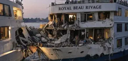 Egitto, turista italiana muore nella collisione tra due navi da crociera sul Nilo