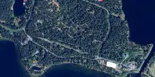 La sfarzosa residenza di Putin nella regione di Novgorod, vista dal satellite