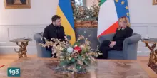 Zelensky incontra Meloni: "Sui negoziati mi fido di lei, l'Italia ci aiuterà"