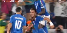 Calcio, Italia-Estonia 5-0. La prima rete di Retegui. Video