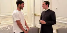 Us Open, il sacerdote lucano e la benedizione ad Alcaraz