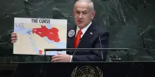 Netanyahu: "Dobbiamo finire operazione contro Hamas" e mostra la mappa del terrore nella Regione
