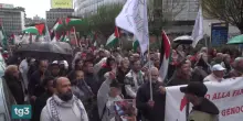 Cortei pro Pal in diverse città italiane, tafferugli a Torino