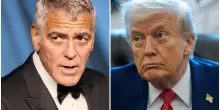 Clooney diventa francese. Trump: sopravvalutato. L'attore: a novembre l'America di nuovo grande