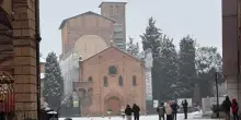 Neve, Bologna imbiancata nel giorno dell'Epifania