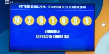 Lotteria Italia, premio speciale da 300 mila euro in provincia di Belluno