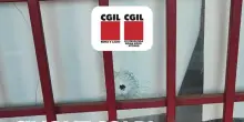 Cgil: "Cinque fori di proiettile contro la sede di Primavalle"