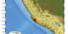 Per&ugrave;, registrato sisma di magnitudo 5.3 nella provincia meridionale di Palpa