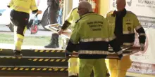 A Ferrara gli evacuati del grattacielo accolti al Palapalestre