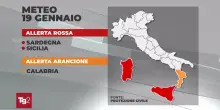 Allerta meteo soprattutto in Sicilia e Sardegna. Disposta l'evacuazione in alcune zone costiere