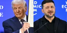 A Davos il giorno di Zelensky: prima l'incontro con Trump, poi le parole dure sull'Europa