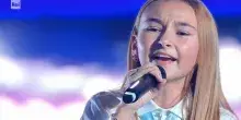 The Voice Kids, Rebecca Badaloni canta "La donna cannone"
