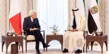 Mattarella in visita di Stato negli Emirati: &ldquo;Amicizia e collaborazione concrete&rdquo;