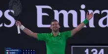 Australian Open. Djokovic, il punto contro Sinner che vale la finale con Alcaraz