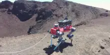 Cani robot sull&rsquo;Etna per prevedere le eruzioni vulcaniche