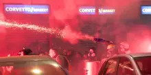 Tensioni alla manifestazione contro le Olimpiadi a Milano in zona Corvetto