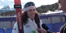 Federica Brignone: "Un abbraccio alla Vonn e alla Moreno, so cosa si prova"