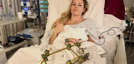 Lindsey Vonn: "Terzo intervento chirurgico andato bene", e pubblica le foto