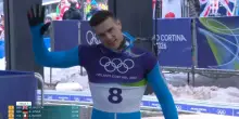Milano Cortina, skeleton, prima run: la discesa di Amedeo Bagnis