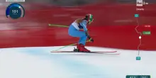 Milano Cortina, Super G: la discesa azzardata di Sofia Goggia che finisce fuori (video)