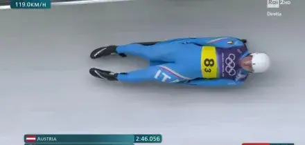 Milano Cortina 2026. Lo slittino azzurro ancora da medaglia: bronzo nella staffetta. VIDEO