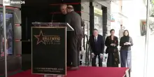 La stella di Franco Nero brilla sulla Walk of Fame di Hollywood