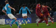 Napoli Roma 2-2, la sintesi della partita