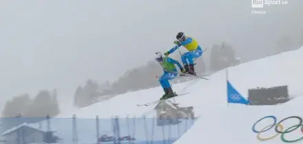 Milano Cortina: oro e argento nello ski cross, &egrave; doppietta Italia