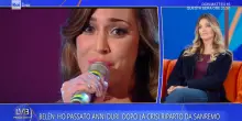 "La volta buona" di Belen: "Ho passato anni duri, adesso riparto da Sanremo"