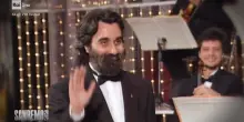 All'Ariston il ricordo di Vessicchio, &egrave; standing ovation