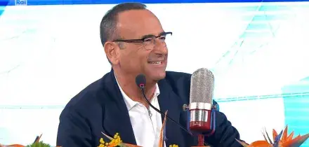 Sanremo, Conti: "Il futuro conduttore? Spero o una donna o un giovane"