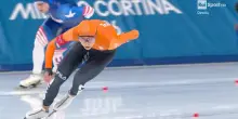 Milano-Cortina, pattinaggio di velocit&agrave;: l'olandese Kok batte provvisoriamente record olimpico