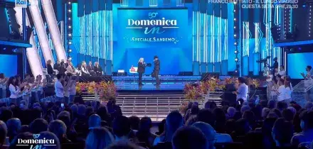 Speciale 'Domenica in' con Mara Venier e i protagonisti del Festival di Sanremo