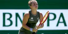 Indian Wells: Jasmine Paolini &egrave; fuori, la maledizione del duro californiano
