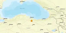 Forte scossa di terremoto nel nord della Turchia, magnitudo 5.5: la terra ha tremato a Tokat