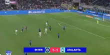 Inter-Atalanta 1-1, la sintesi della partita