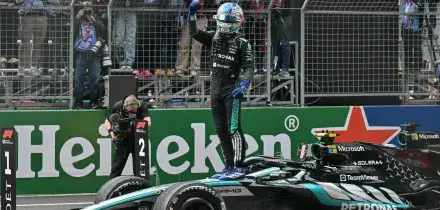 F1: Antonelli trionfa in Cina, &egrave; il primo italiano da 20 anni