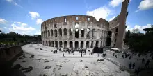 La nuova vita del Colosseo: il versante sud &egrave; stato riqualificato. Inaugurato il nuovo allestimento