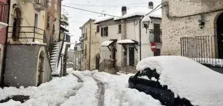 Torna l'inverno con freddo e neve