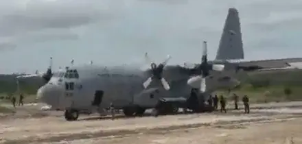 Il video degli ultimi istanti del C-130 Hercules precipitato in Colombia